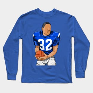 Blue The Juice Holding ball - drawing style Long Sleeve T-Shirt